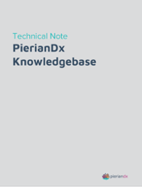 PierianDx Knowledgebase Technical Note