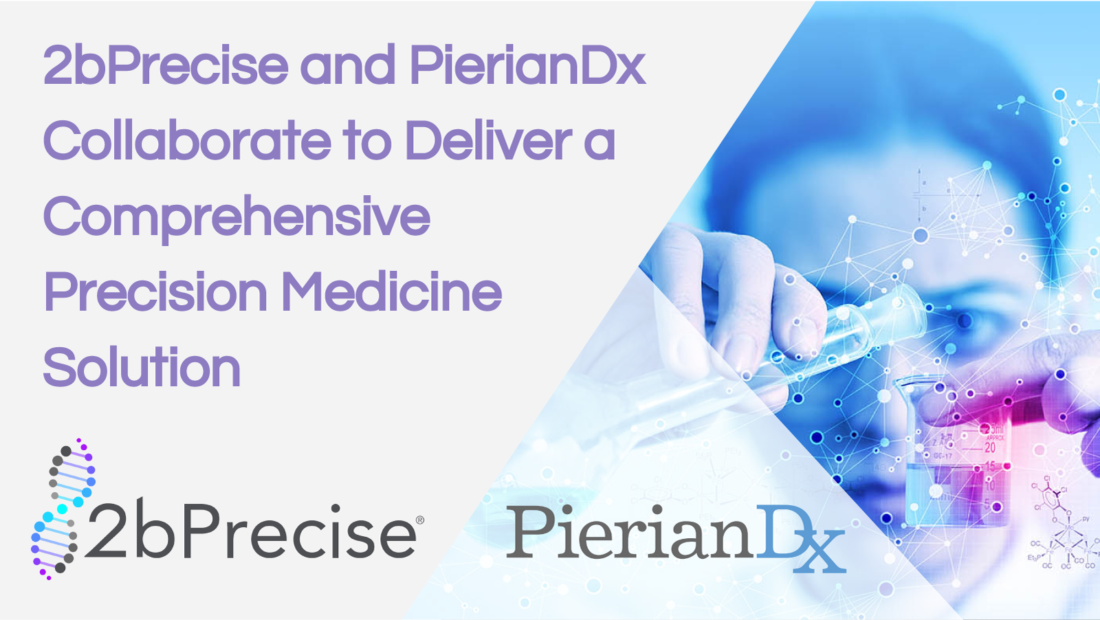 2bPrecise and Pierian Collaborate to Deliver a Comprehensive Precision Medicine Solution