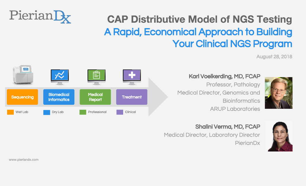CAP Distributive Model of Next Generation Sequencing Testing